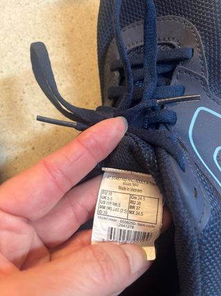 Zapatillas Kalenji Talla 39 Azul