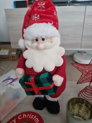 Adornos Navideños Cristal y Plástico