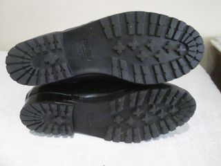 BOTINES DE AGUA NEGRO BRILLANTE Nº 39 ANNA FIELD