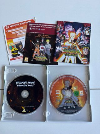 Pack Juegos Naruto Shippuden PS3