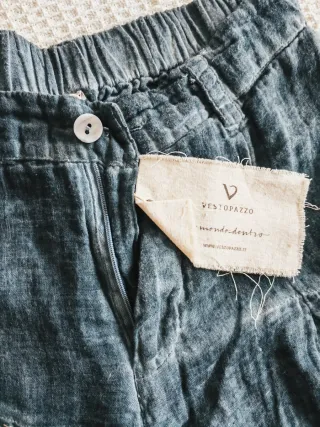 Pantalón original elegante azul