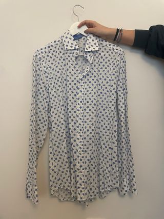 Camisa estampada motivos marinos