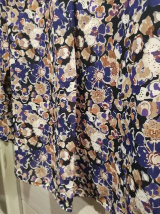 Blusa donna fantasia floreale nr 145
