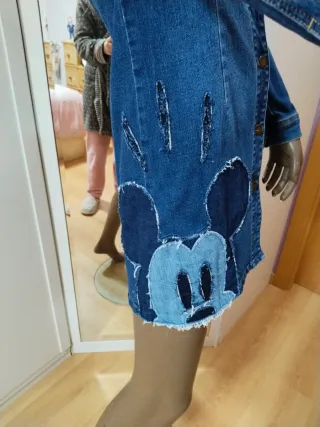 Vestido vaquero Desigual Mickey Mouse
