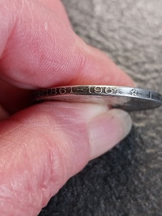 500 Lire 1961 Argento Centenario Unità d'Italia