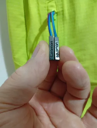 Pantaloni sci Salomon donna verdi