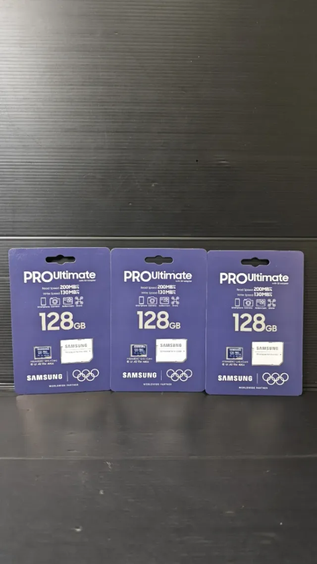 Samsung PRO Ultimate 128GB MicroSDXC Lote de 3 uni