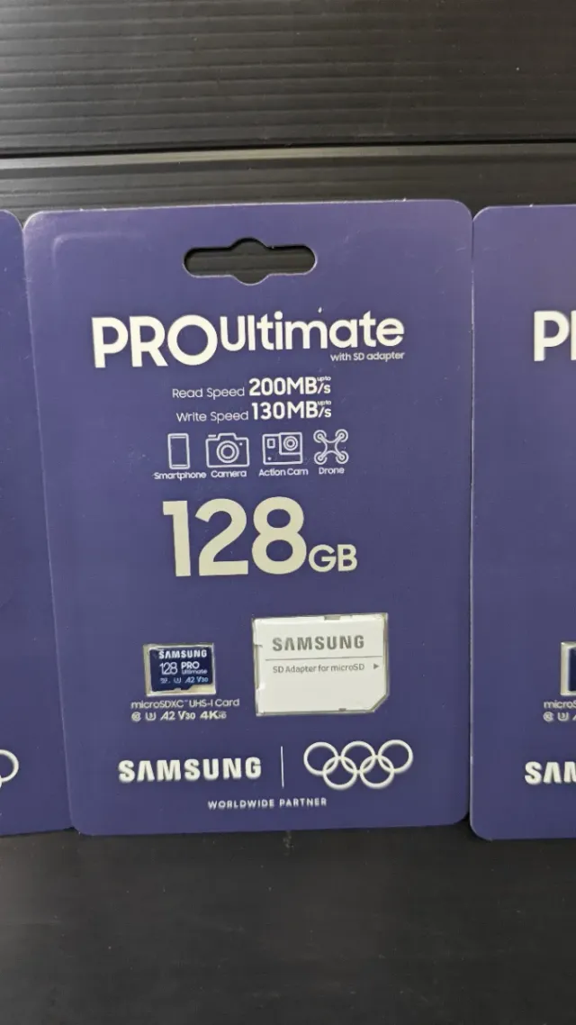 Samsung PRO Ultimate 128GB MicroSDXC Lote de 3 uni