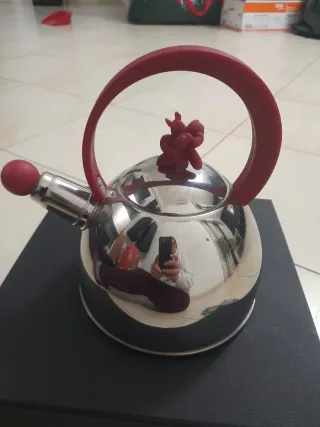 Bollitore Disney Rosso e Argento