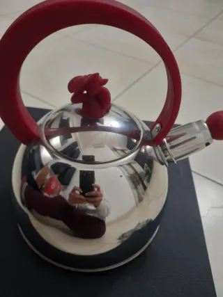 Bollitore Disney Rosso e Argento