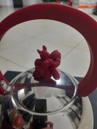 Bollitore Disney Rosso e Argento