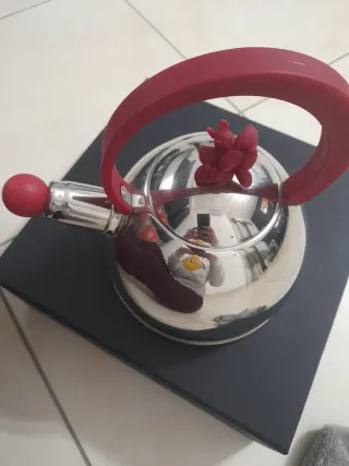 Bollitore Disney Rosso e Argento