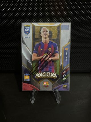 Cromo Dani Olmo Magician Firmado