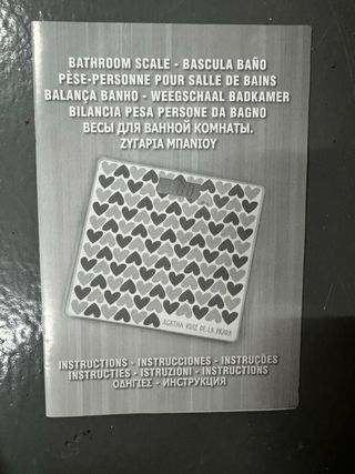 Báscula de Baño Agatha Ruiz de la Prada