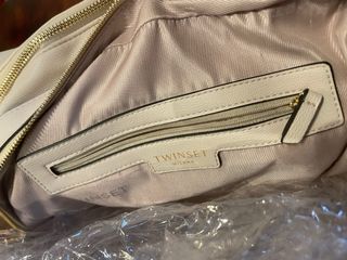 Borsa Twinset pelle beige