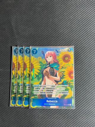 Playset Rebecca OP10-058 TCG One Piece