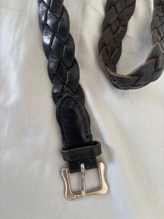 Cintura J.M Davidson intrecciata nera