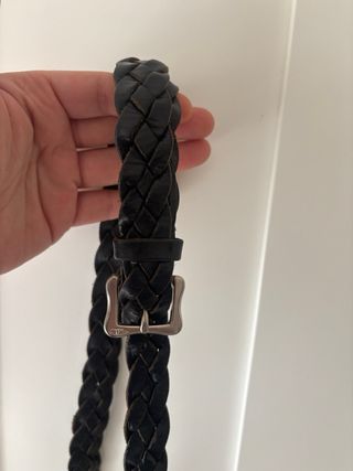 Cintura J.M Davidson intrecciata nera