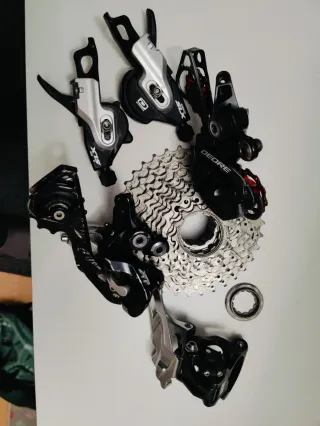 Transmisión Shimano 2/3x10 Velocidades