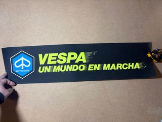Cartel Publicitario Vespa