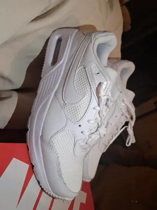 Zapatillas Nike Air Max Talla 38 Blancas