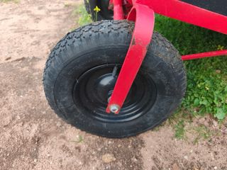 Remolque para motoazada con asiento