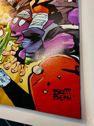 TMNT x Naruto #3 Brett Bean Exclusive Ltd. 600