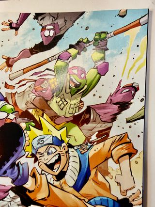 TMNT x Naruto #3 Brett Bean Exclusive Ltd. 600