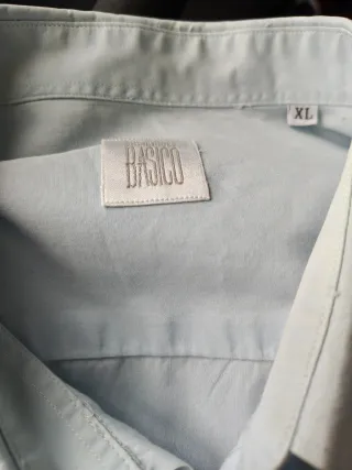 Camisa de vestir azul caballero