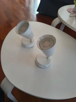 Applique da parete bianco