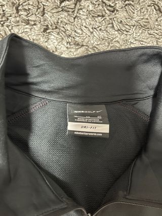 Chaqueta Nike Golf Ziebart Negra Roja