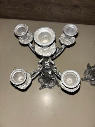 Candelabros de bronce 38 cm