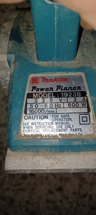 Cepillo Eléctrico Carpintero