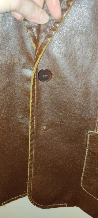 Americana efecto piel Sfera marrón