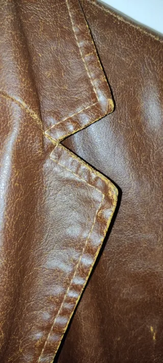 Americana efecto piel Sfera marrón