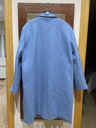 Abrigo largo azul