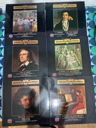 Lote 30 Vinilos Historia de la Música Clásica