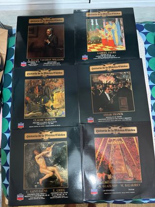 Lote 30 Vinilos Historia de la Música Clásica