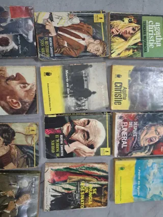 Lote novelas libros Agatha Cristie Misterios