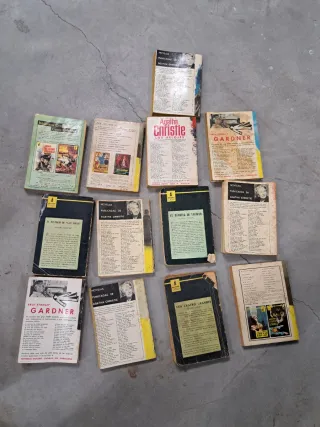 Lote novelas libros Agatha Cristie Misterios