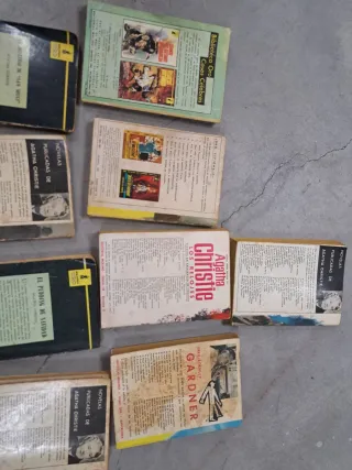 Lote novelas libros Agatha Cristie Misterios