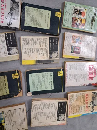 Lote novelas libros Agatha Cristie Misterios
