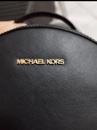 Zaino Michael Kors Saffiano Nero