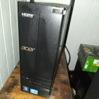 Ordenador Acer Negro y Gris