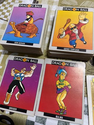 Lote cromos Dragon Ball