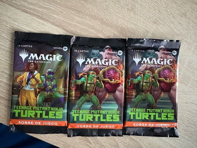 Sobres Magic The Gathering Tortugas Ninja