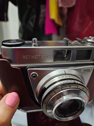 Cámara Kodak Retinette 1A Vintage Marrón