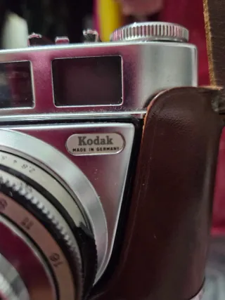 Cámara Kodak Retinette 1A Vintage Marrón