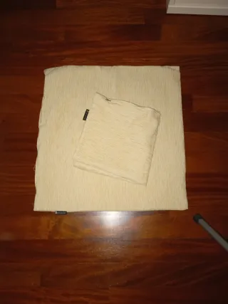 2 Fundas Cojín 50x50 cm Beige