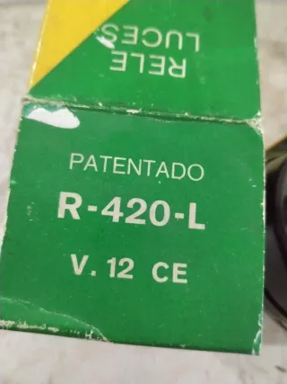 Relé coche clásico